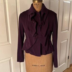 Filtre Ruffled Blazer Jacket size: S